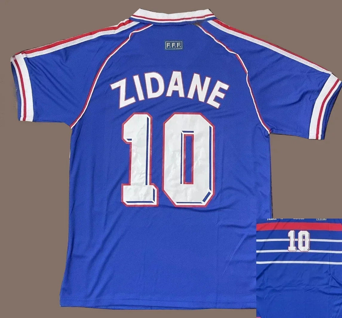 2025 New T-shirt Trendy Vintage Classic #10 ZIDANE Soccer Sports Casual Home and Away Kit Football Jersey for Adult Kids Top
2025 New T-shirt Trendy Vintage Classic #10 ZIDANE Soccer Sports Casual Home and Away Kit Football Jersey for Adult Kids Top