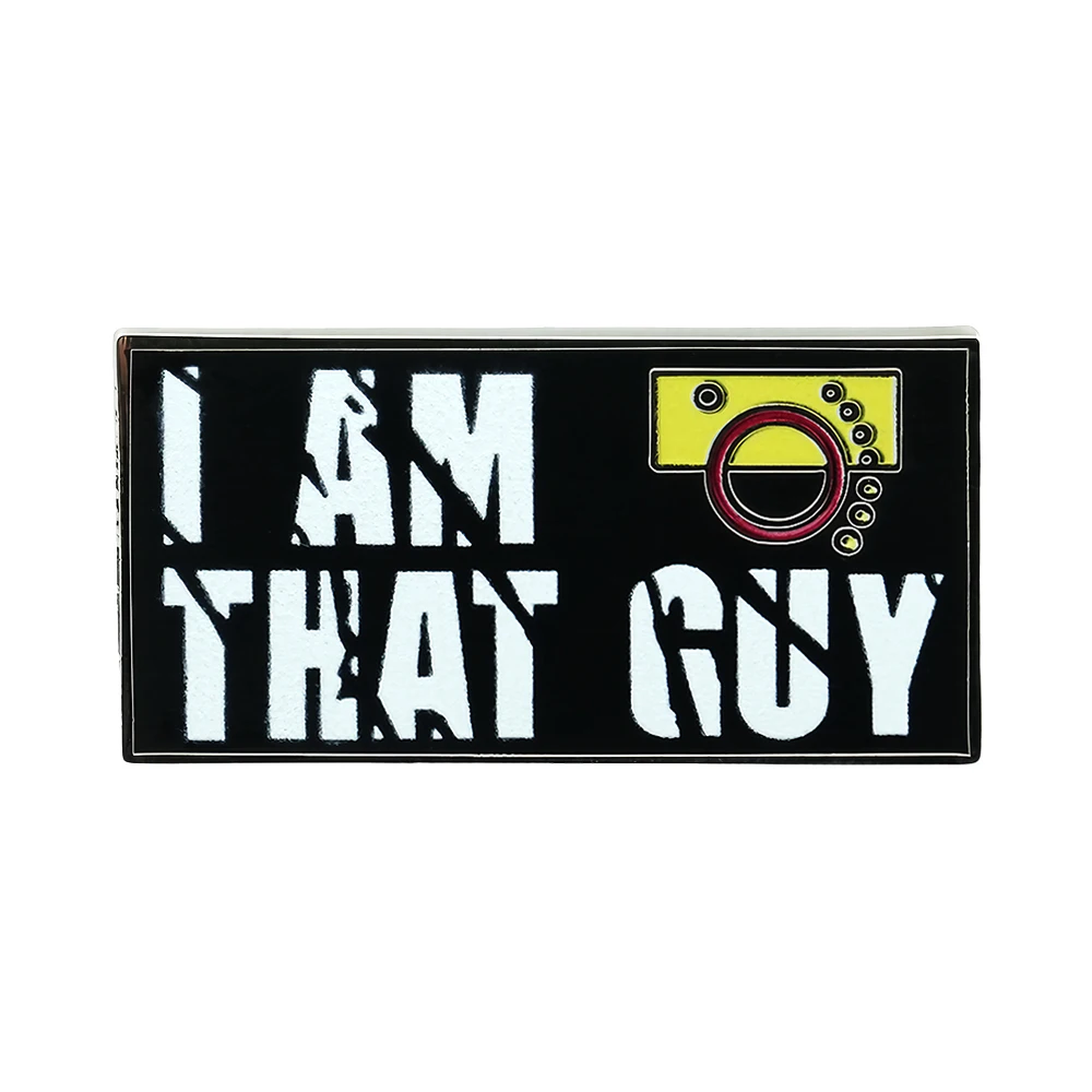 I Am That Guy Enamel Pin Funny English Quote Brooch Clothing Backpack Hat Accessories Jewelry
I Am That Guy Enamel Pin Funny English Quote Brooch Clothing Backpack Hat Accessories Jewelry