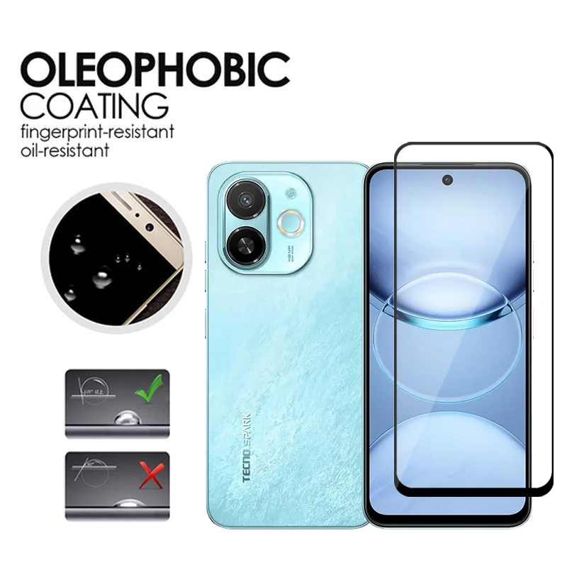 Tempered Glass For Tecno Spark 30C 5G Screen Protector For Tecno Spark 30C 5G Black Edge Protective Film Camera Lens Protector
Tempered Glass For Tecno Spark 30C 5G Screen Protector For Tecno Spark 30C 5G Black Edge Protective Film Camera Lens Protector