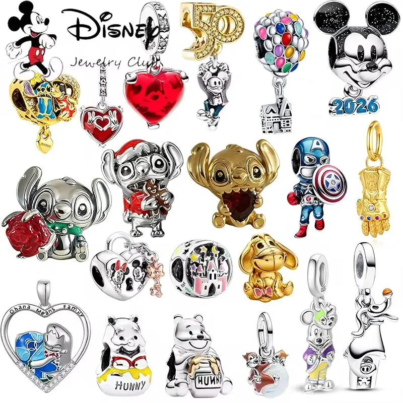 Серебряный кулон 925 пробы Disney New Hot Mickey&Stitch Boutique, подходит для ожерелья, оригинального браслета, DIY, подарок для женщин на праздник или вечеринку.
Серебряный кулон 925 пробы Disney New Hot Mickey&Stitch Boutique, подходит для ожерелья, оригинального браслета, DIY, подарок для женщин на праздник или вечеринку.