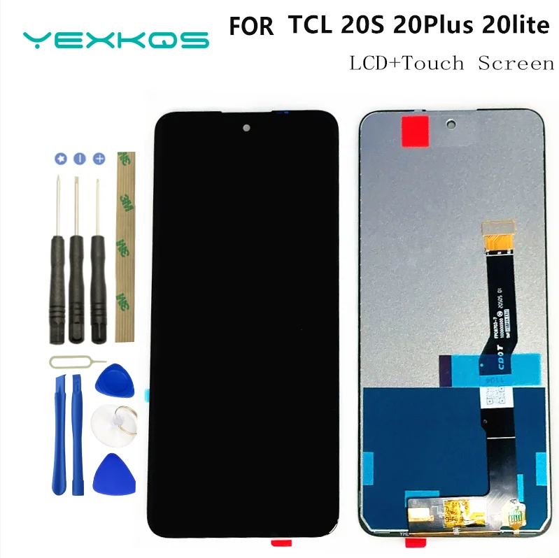 6.67"Original Display For TCL 20S 20L 20L+ 20lite LCD Digititizer Assembly For TCL T774H T774B T775H T775B T7730 LCD Screen LCD
6.67"Original Display For TCL 20S 20L 20L+ 20lite LCD Digititizer Assembly For TCL T774H T774B T775H T775B T7730 LCD Screen LCD
