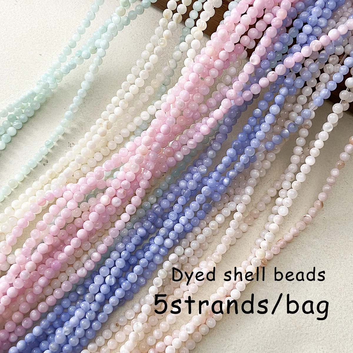 5strands/lot Colorful Natural Shell Dyed Mother of Pearl Shell Loose Beads for DIY Women Necklace Jewelry Making Accessories
5strands/lot Colorful Natural Shell Dyed Mother of Pearl Shell Loose Beads for DIY Women Necklace Jewelry Making Accessories