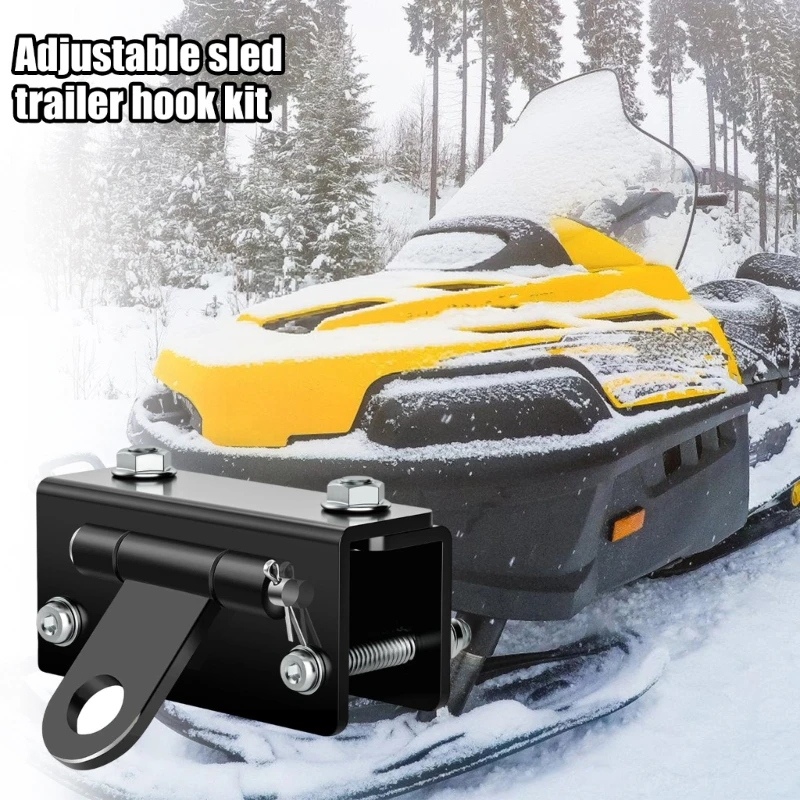 P5ED Universal Adjustable Trailer Hitch for Multiple Snowmobile Models Family Use Snow Sleds Trailer Towing Hook
P5ED Universal Adjustable Trailer Hitch for Multiple Snowmobile Models Family Use Snow Sleds Trailer Towing Hook