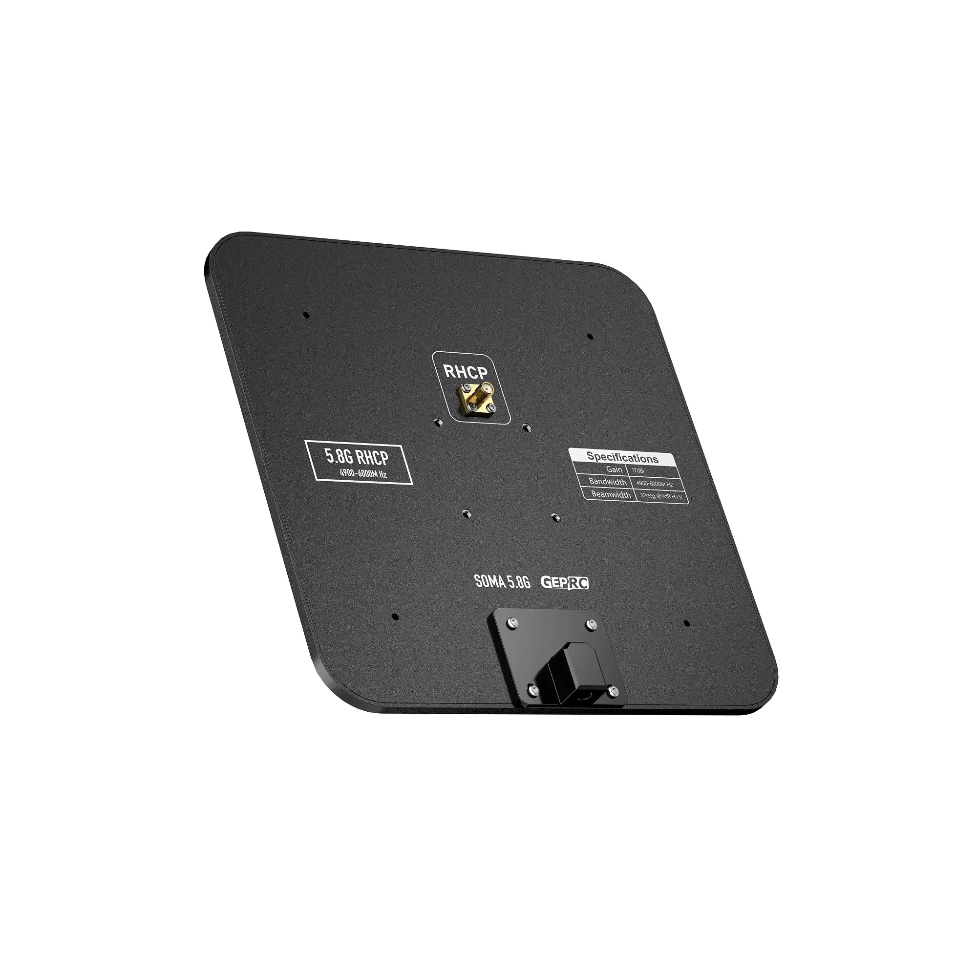 GEPRC SOMA 5.8G Directional Patch FPV Antenna RHCP
GEPRC SOMA 5.8G Directional Patch FPV Antenna RHCP