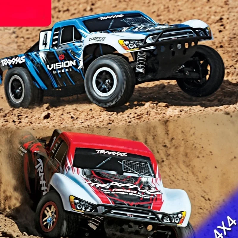 TRAXXA 68086-4 1/10 4WD RC Car TSM High Chassis Slash Пульт дистанционного управления Электрический короткий грузовик Внедорожник Модель игрушки для мальчиков Подарки
TRAXXA 68086-4 1/10 4WD RC Car TSM High Chassis Slash Пульт дистанционного управления Электрический короткий грузовик Внедорожник Модель игрушки для мальчиков Подарки