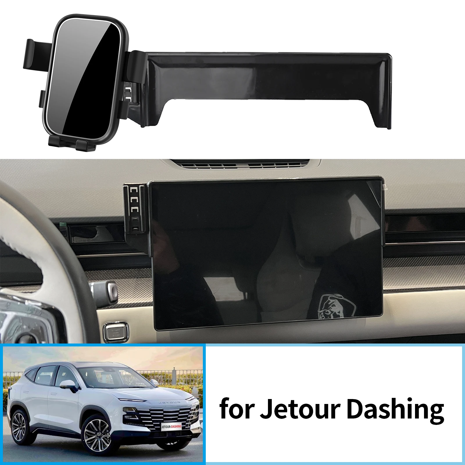 for Jetour Dashing 2022 2023 2024 2025 GPS Bracket Navigation Stand Auto Car Mobile Phone Holder Accessories
for Jetour Dashing 2022 2023 2024 2025 GPS Bracket Navigation Stand Auto Car Mobile Phone Holder Accessories