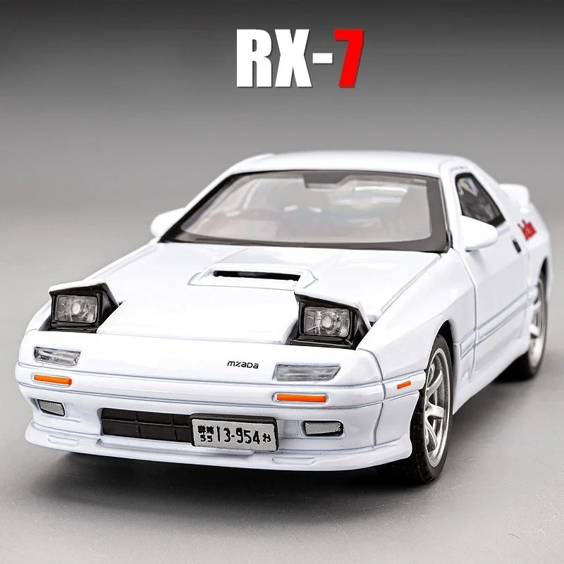 1:32 RX7 AE86 MX5 Модель автомобиля из сплава, литая под давлением модель игрушечного автомобиля, звук и свет, детские игрушки, коллекционные предметы
1:32 RX7 AE86 MX5 Модель автомобиля из сплава, литая под давлением модель игрушечного автомобиля, звук и свет, детские игрушки, коллекционные предметы