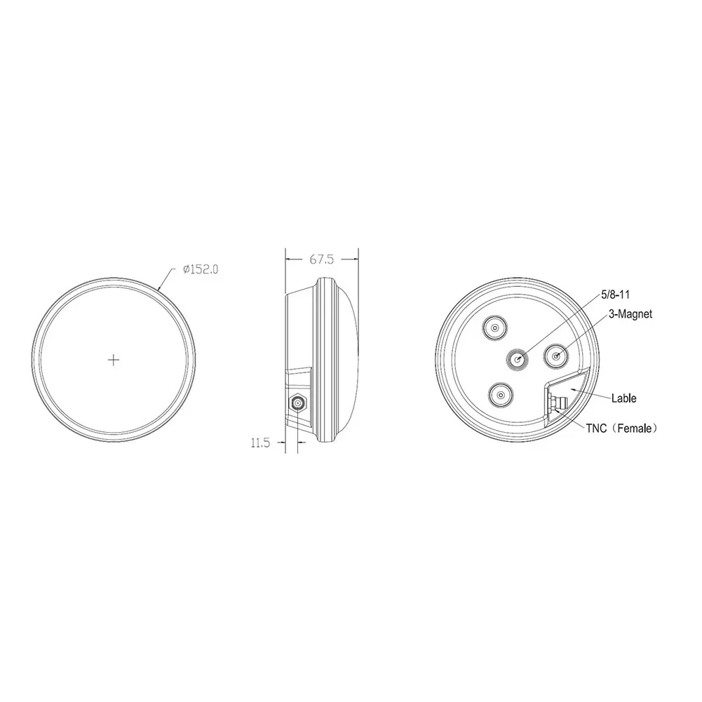 Agricultural Mapping AG-35H Antenna Mapping Applications 152mm*67.5mm Stable Performance Gps Receiver Agricultural Mapping
Agricultural Mapping AG-35H Antenna Mapping Applications 152mm*67.5mm Stable Performance Gps Receiver Agricultural Mapping