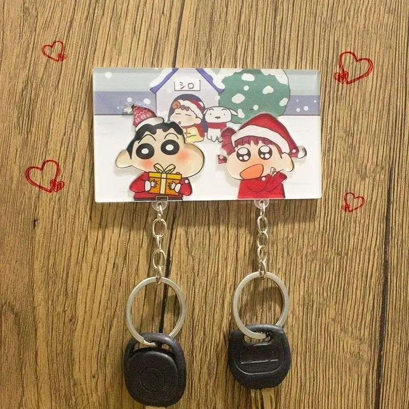 New Christmas Crayon Shin chan couple keychain cartoon cute best friend wall hanging acrylic high-value decorative accessory
New Christmas Crayon Shin chan couple keychain cartoon cute best friend wall hanging acrylic high-value decorative accessory