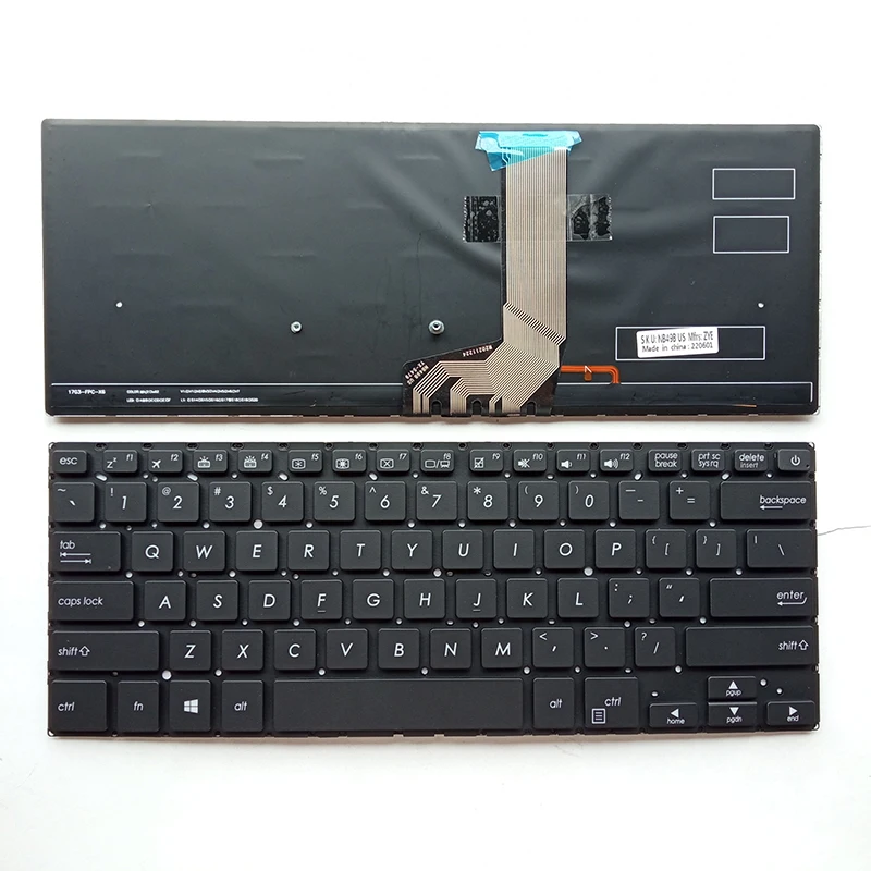 Клавиатура США для ASUS X411 X411UQ S4000V S4200U S4100V UX331 X406 S410U черная с подсветкой
Клавиатура США для ASUS X411 X411UQ S4000V S4200U S4100V UX331 X406 S410U черная с подсветкой