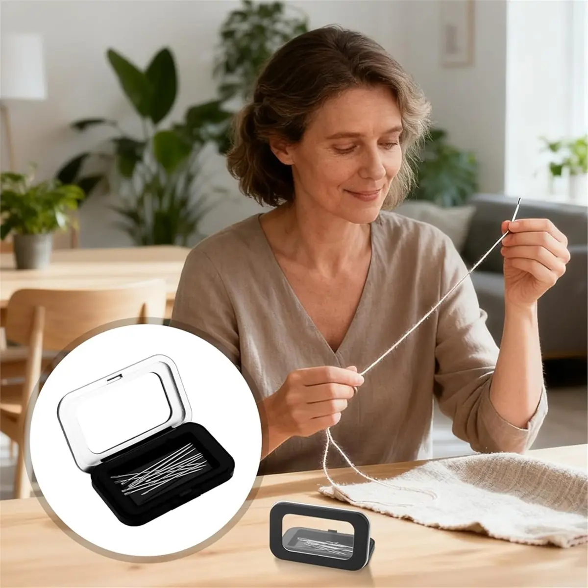 【AT48】 НОВЫЙ магнитный органайзер-кейс для шитья, прочный контейнер для хранения с прозрачной крышкой, надежный для швейных принадлежностей, квилтинга, поделок, булавок и зажимов.
【AT48】 НОВЫЙ магнитный органайзер-кейс для шитья, прочный контейнер для хранения с прозрачной крышкой, надежный для швейных принадлежностей, квилтинга, поделок, булавок и зажимов.