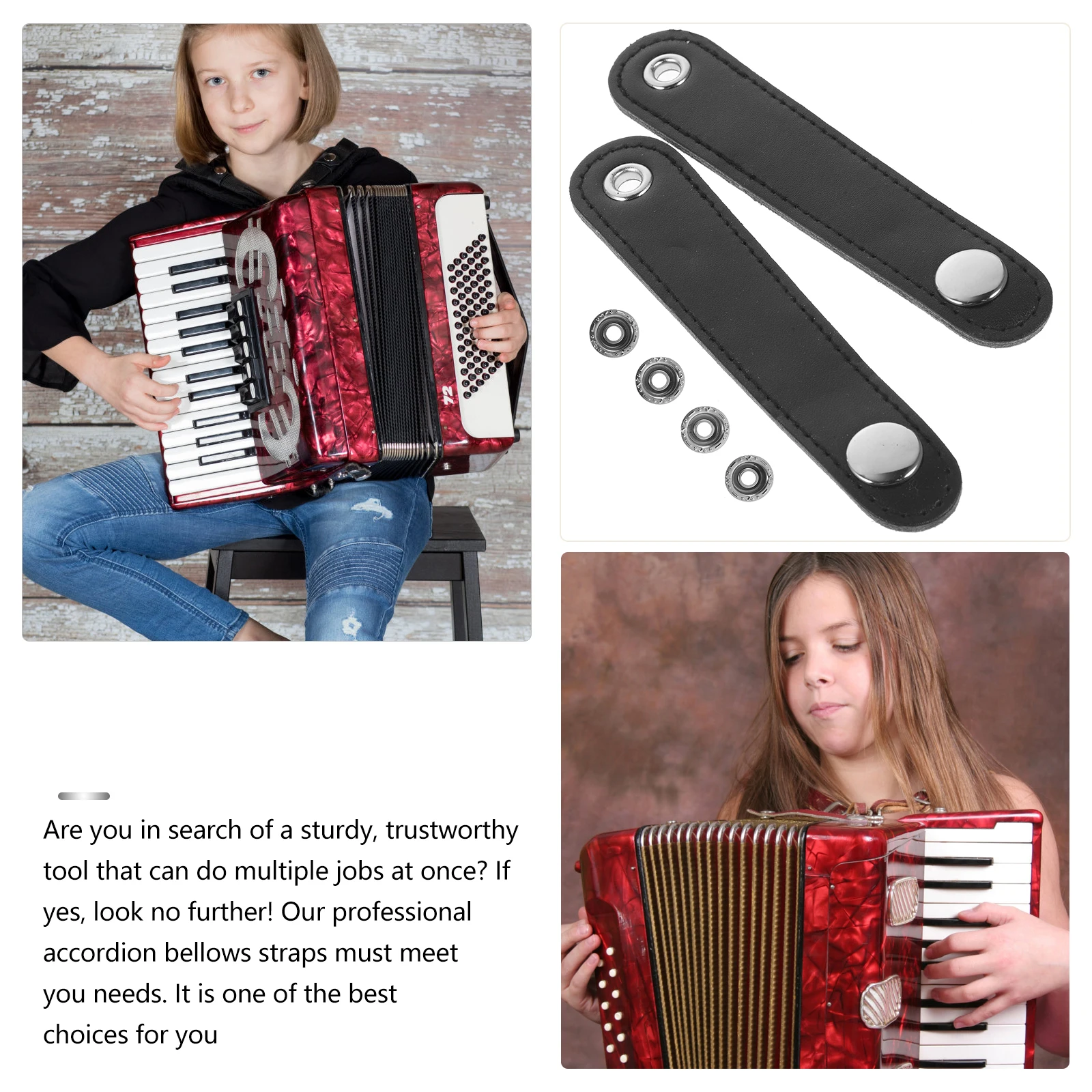Accordion Bellows Buckle Strap Adjustable Belt for Kids with Replacement Fasteners Durable Double Layer Long Lasting
Accordion Bellows Buckle Strap Adjustable Belt for Kids with Replacement Fasteners Durable Double Layer Long Lasting
