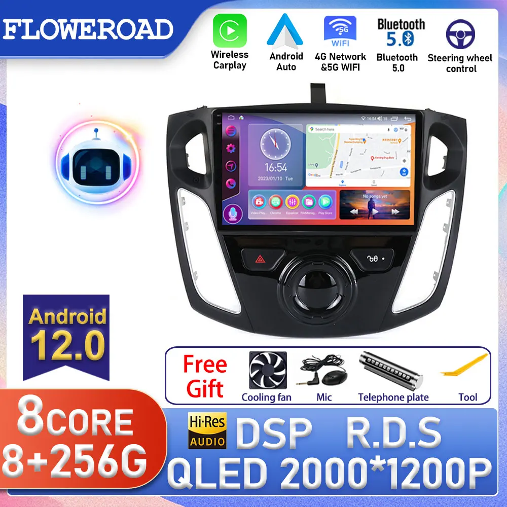 Автомагнитола на Android для Ford Focus 3 2011-2019, мультимедийный видеоплеер, стерео-навигация, 2DIN, DVD, радио, Carplay
Автомагнитола на Android для Ford Focus 3 2011-2019, мультимедийный видеоплеер, стерео-навигация, 2DIN, DVD, радио, Carplay