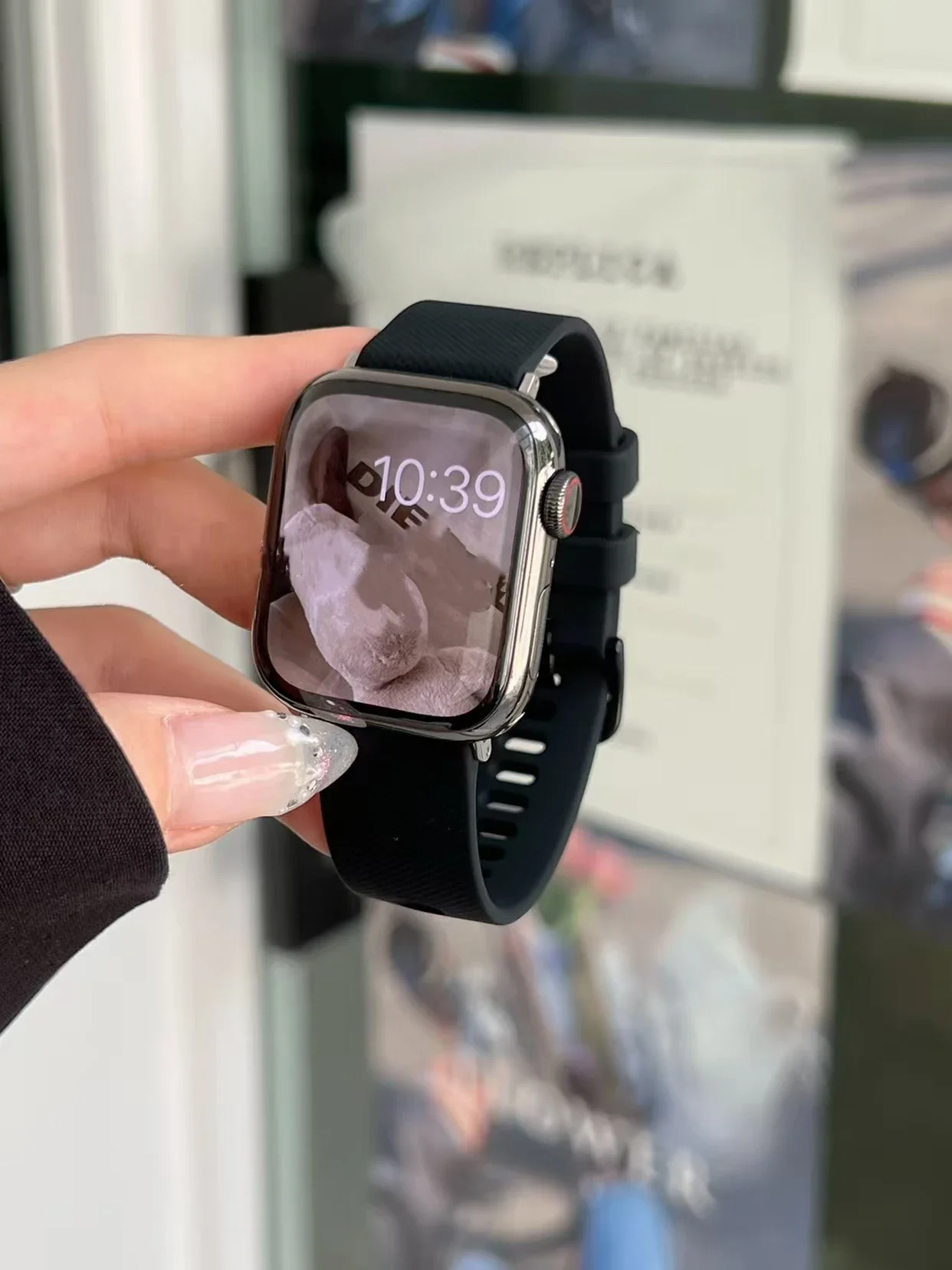 Nice Silicone Strap For Apple Watch band women Series Ultra 10/9/8/7/6/5/4/3 2 38mm 40mm 41mm 42mm 44mm 45mm 46mm 49mm
Nice Silicone Strap For Apple Watch band women Series Ultra 10/9/8/7/6/5/4/3 2 38mm 40mm 41mm 42mm 44mm 45mm 46mm 49mm