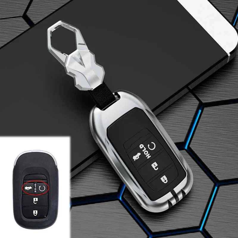 Zinc Alloy Car Key Case Cover Key Bag For Honda Civic Accord Vezel 2022 Accessories Car-Styling Holder Shell Keychain Protection
Zinc Alloy Car Key Case Cover Key Bag For Honda Civic Accord Vezel 2022 Accessories Car-Styling Holder Shell Keychain Protection
