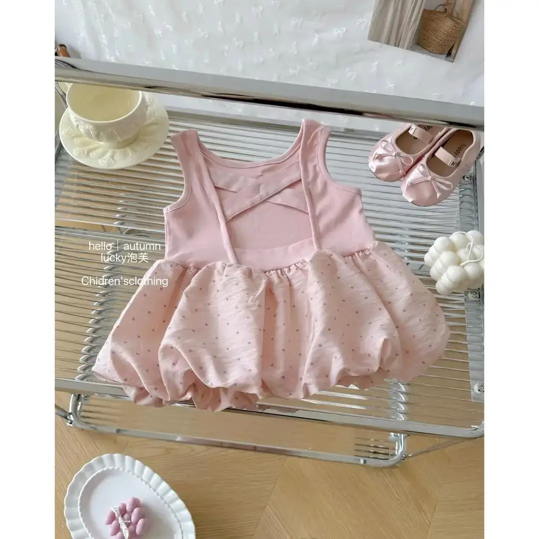 Summer Polka Dot Flower Bud Dress for Girls Backless Princess Style Children's Fashionable New Arrival
Summer Polka Dot Flower Bud Dress for Girls Backless Princess Style Children's Fashionable New Arrival