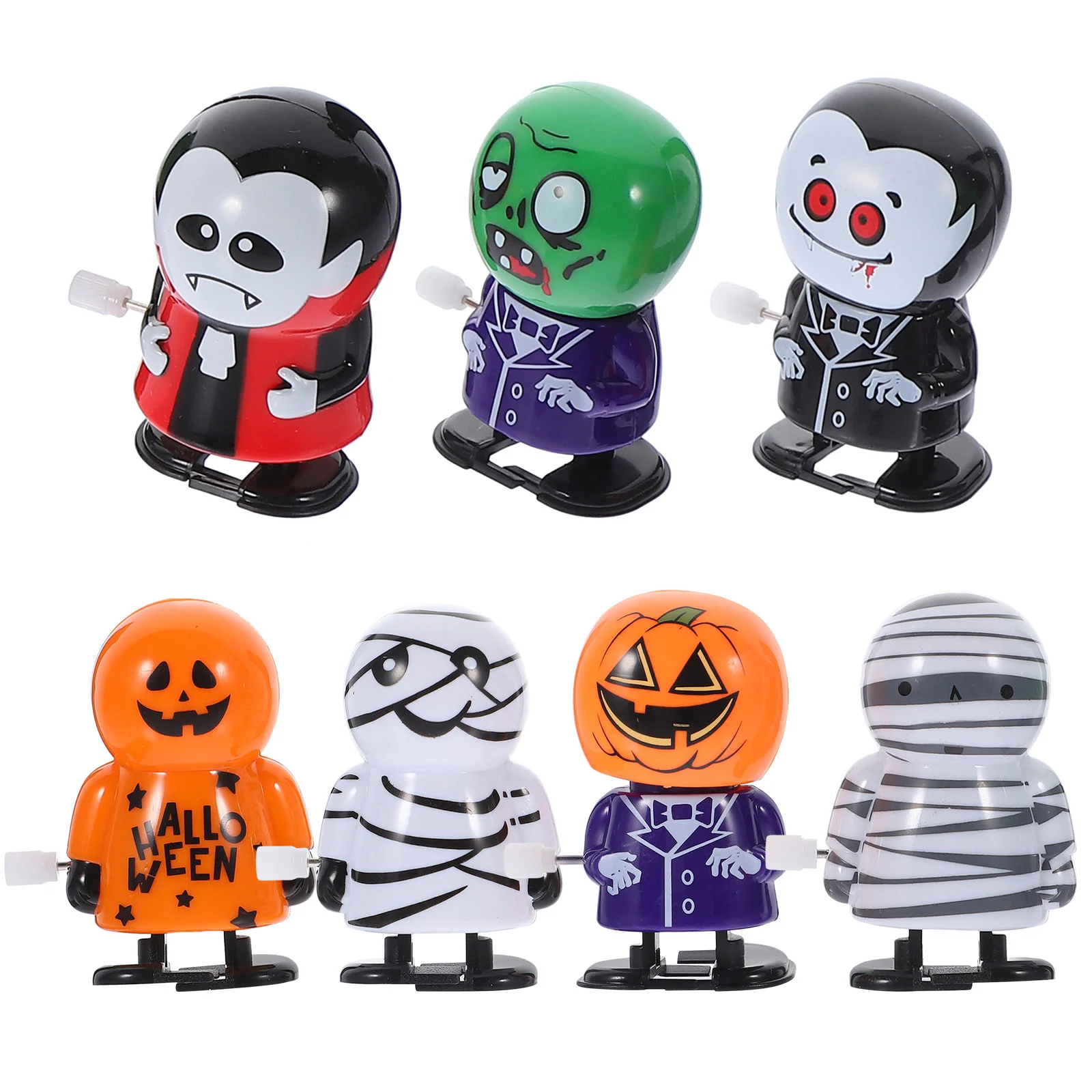 7 Pcs Halloween Wind-up Toys Educational Compact Cartoon Design Pleasant Color Plastic Horror Colorful
7 Pcs Halloween Wind-up Toys Educational Compact Cartoon Design Pleasant Color Plastic Horror Colorful