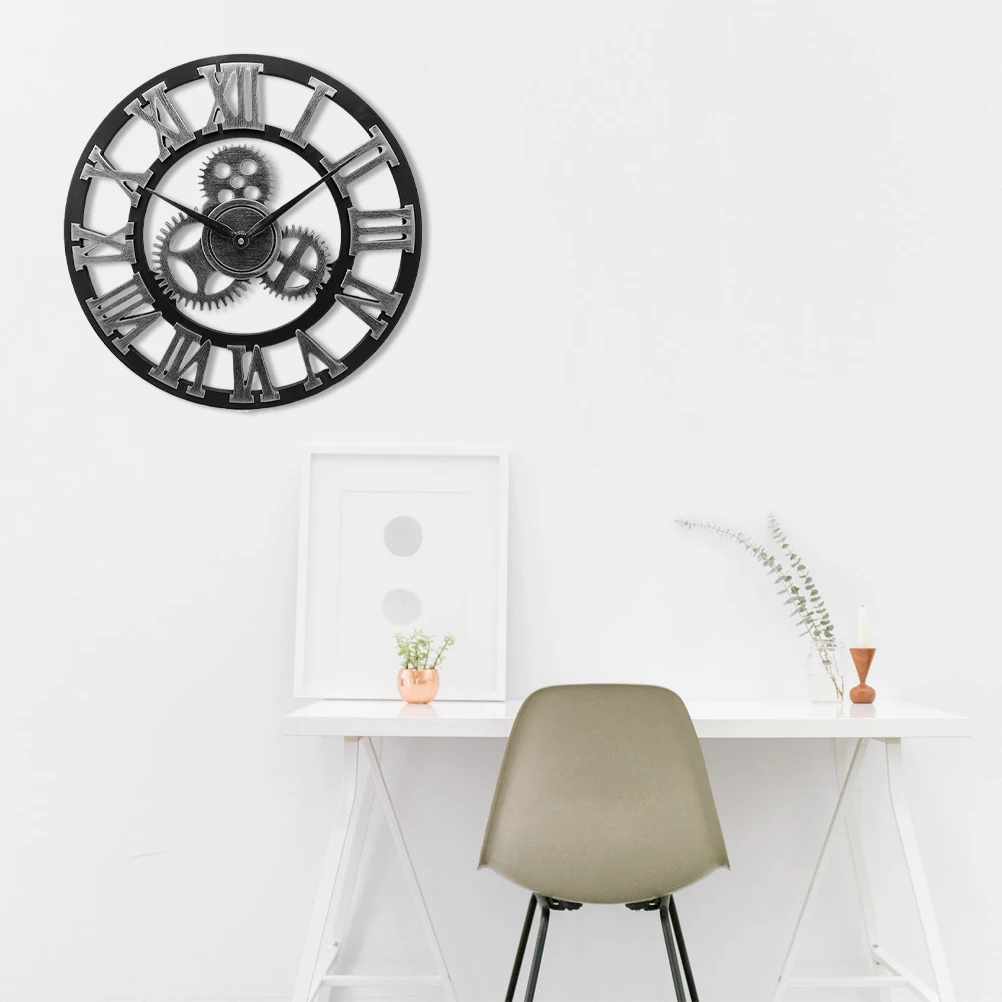 Industrial Gear Wall Clock Accurate Vintage Bamboo Creative Hanging Clock Easy Install Home Decoration Bedroom Kitchen
Industrial Gear Wall Clock Accurate Vintage Bamboo Creative Hanging Clock Easy Install Home Decoration Bedroom Kitchen