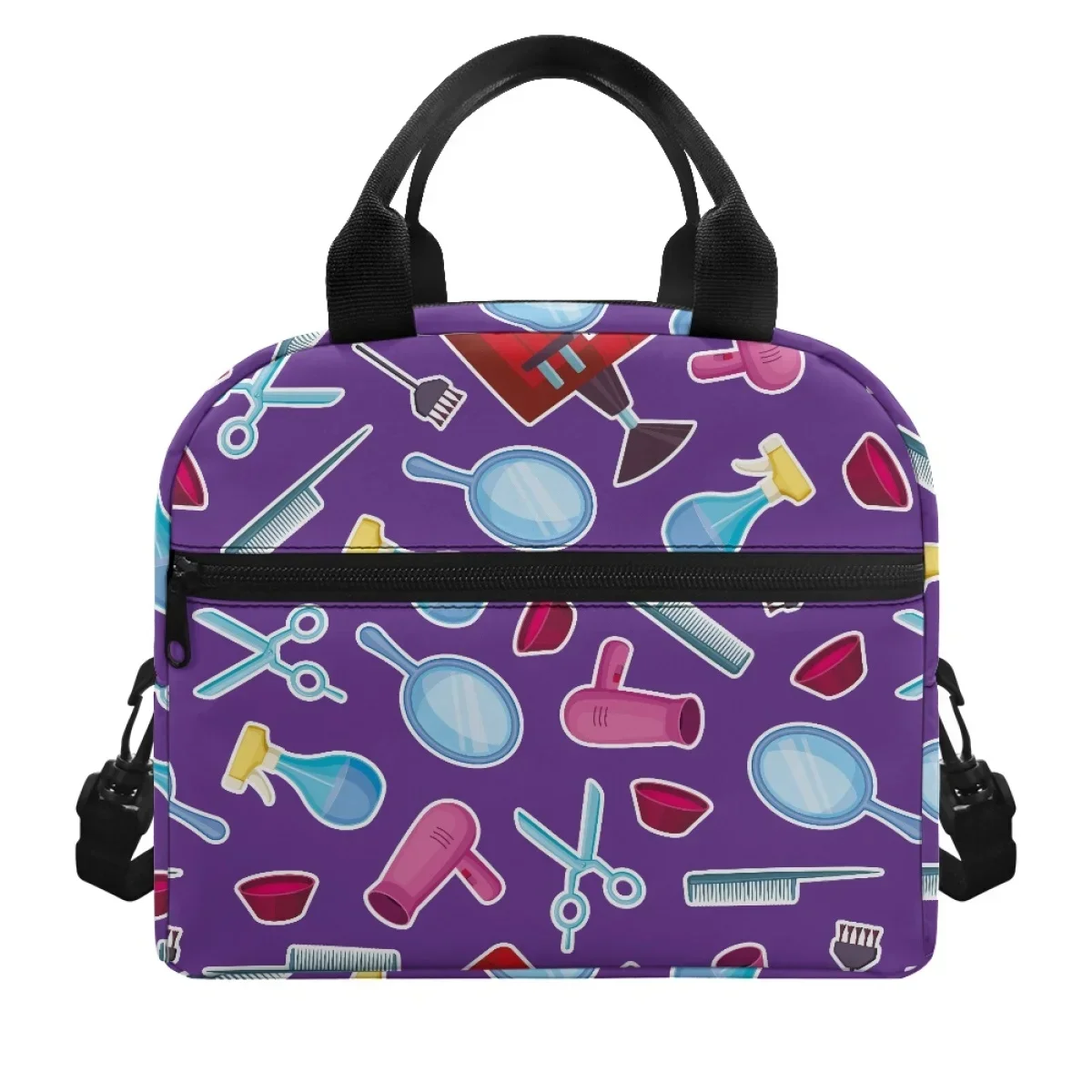 Cartoon Hairdressing Tool Design Thermal Lunchbox Ladies New Arrival Leakproof Insulated Lunch Bag Practical
Cartoon Hairdressing Tool Design Thermal Lunchbox Ladies New Arrival Leakproof Insulated Lunch Bag Practical