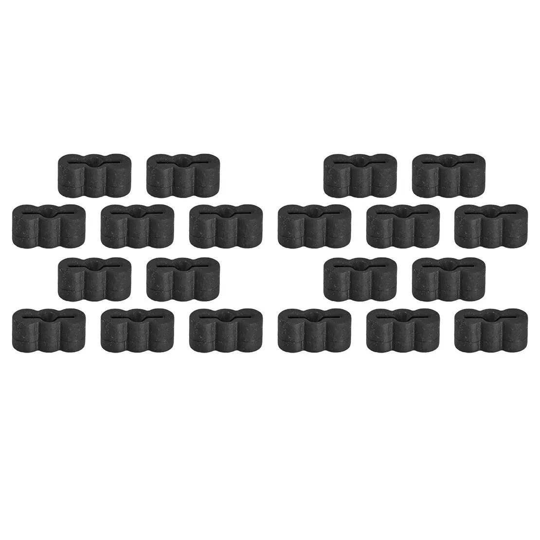 20pcs Replacement Black Rubber End Stopper/Bumpers for Drawer Slides
20pcs Replacement Black Rubber End Stopper/Bumpers for Drawer Slides