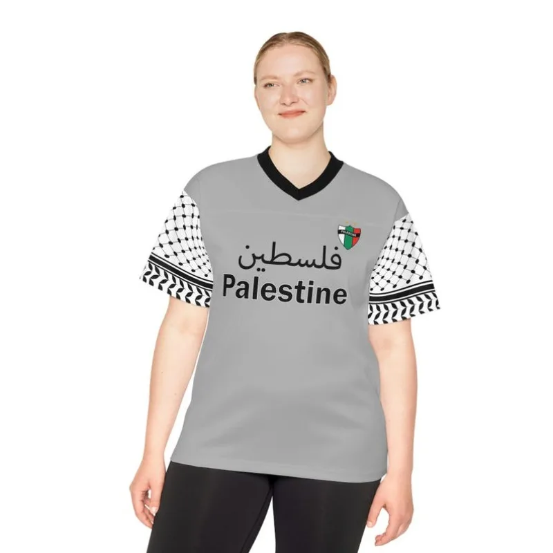 Football Jersey for Palestine Lightweight Summer T-shirt Shirt Style Quick Drying Breathable Sportswear Suitable for Men Women
Football Jersey for Palestine Lightweight Summer T-shirt Shirt Style Quick Drying Breathable Sportswear Suitable for Men Women