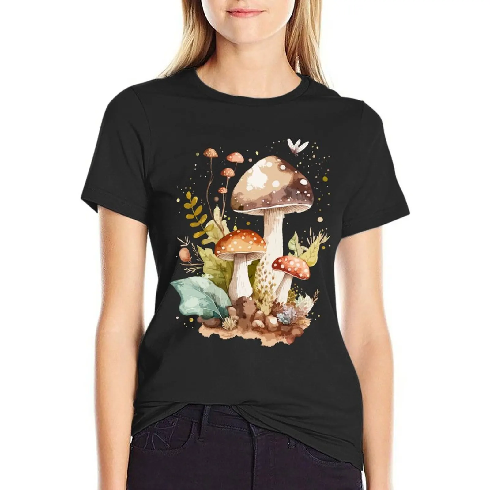 Little Fairy Mushrooms T-Shirt plus size tops heavyweights sports fans customs design your own summer blouses woman 2024
Little Fairy Mushrooms T-Shirt plus size tops heavyweights sports fans customs design your own summer blouses woman 2024