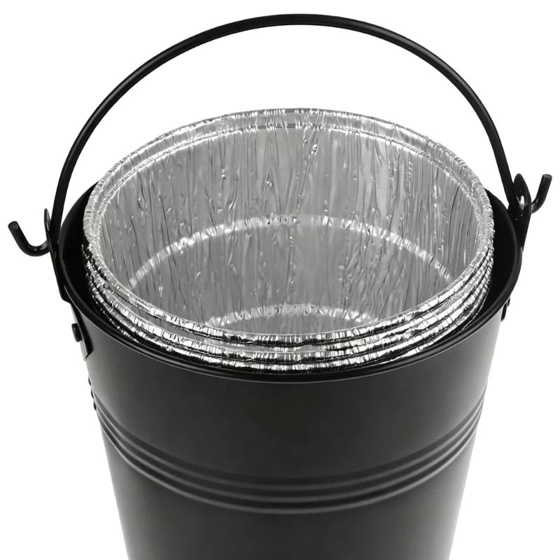 Multipurpose Grease Management Set Oil Catcher Bucket With 20 Foil Liners For Outdoor Cooking And Grilling Accessories J0MC
Multipurpose Grease Management Set Oil Catcher Bucket With 20 Foil Liners For Outdoor Cooking And Grilling Accessories J0MC