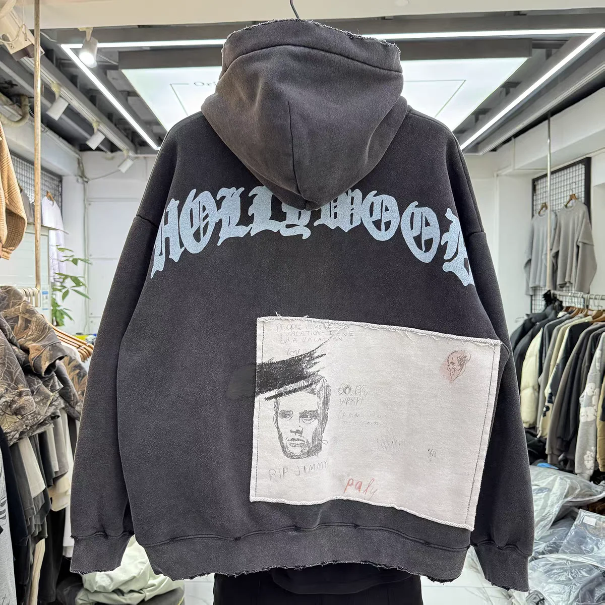 Красивая потертая толстовка из тяжелой ткани с бархатной дыркой для мужчин и женщин, пуловер с капюшоном лучшего качества
Красивая потертая толстовка из тяжелой ткани с бархатной дыркой для мужчин и женщин, пуловер с капюшоном лучшего качества