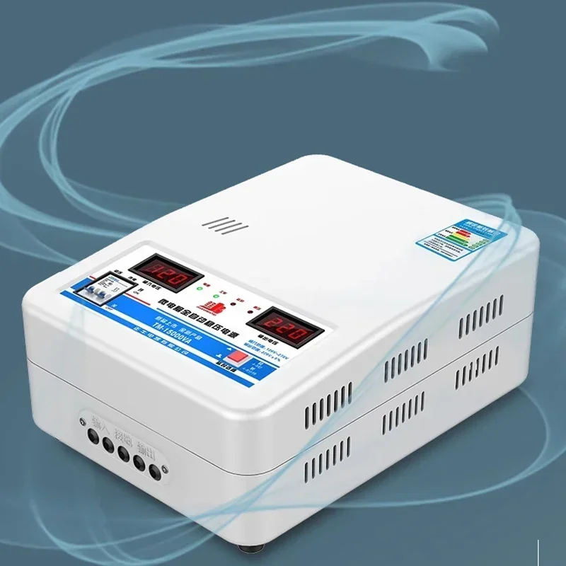 Household single-phase automatic voltage regulator, intelligent voltage stabilizer, input voltage 120v-270v output 220v
Household single-phase automatic voltage regulator, intelligent voltage stabilizer, input voltage 120v-270v output 220v