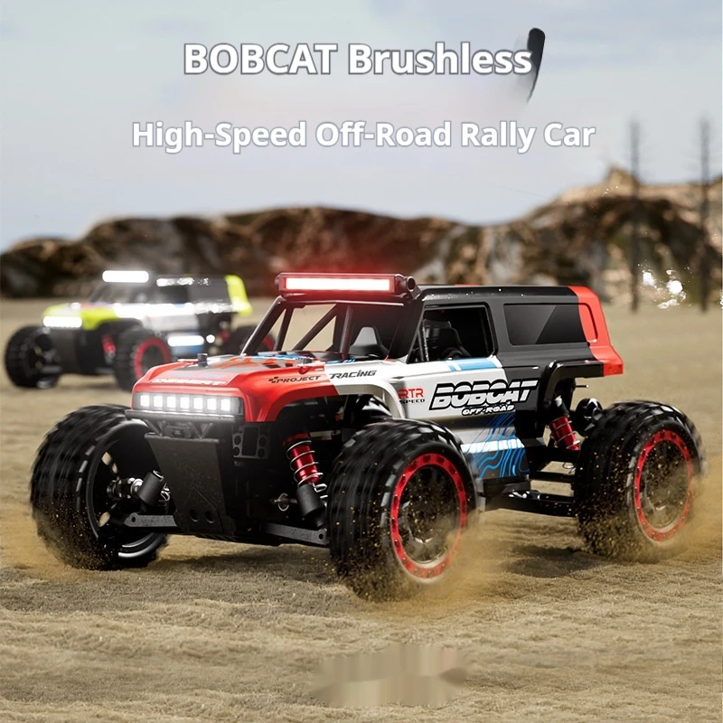 Skrc Brushless Rc Remote Control Car Full Proportional Four Wheel Drive 1/16 High Speed Off Road Climbing Racing Rally Car