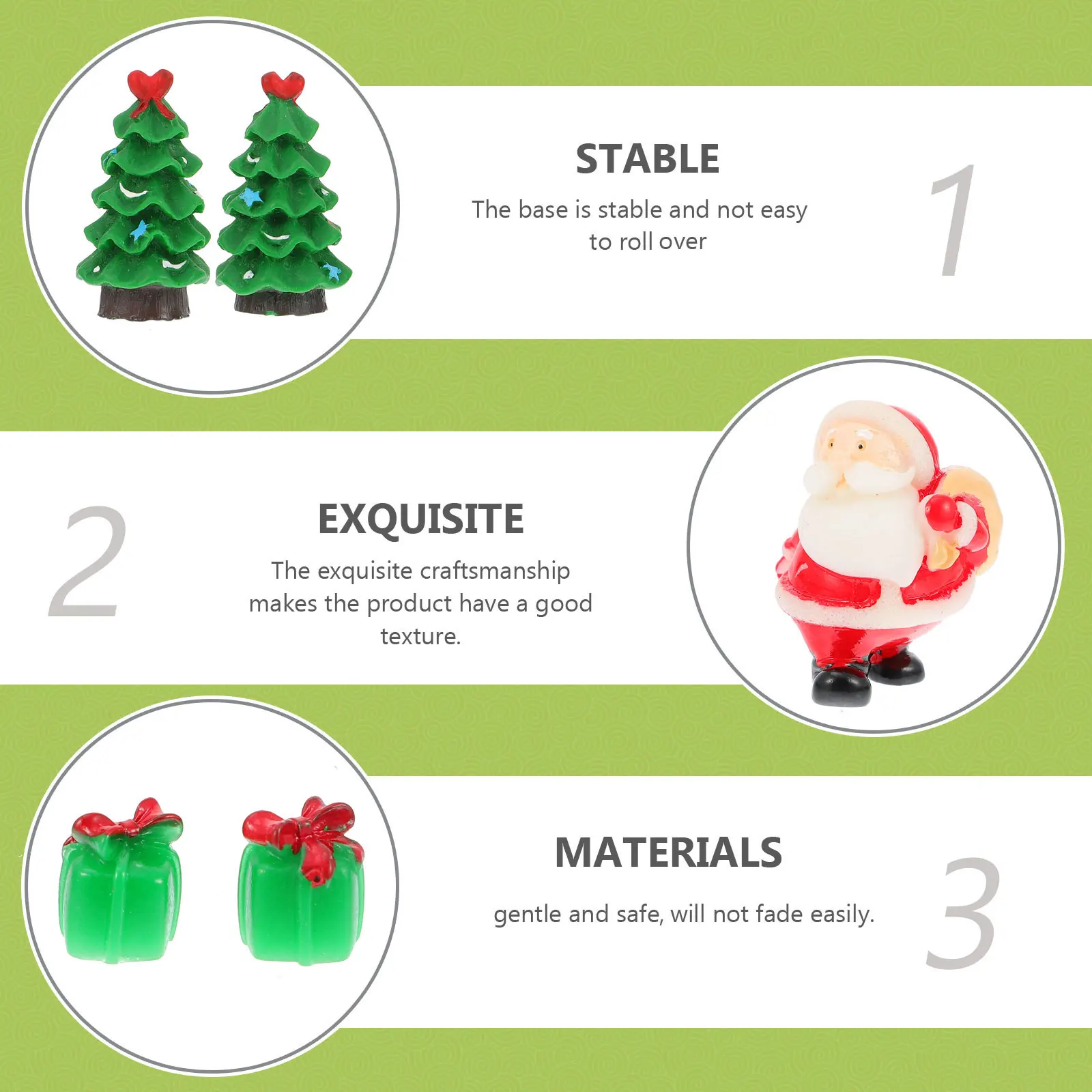 20pcs Snowman naments Mini Christmas Crafts Resin Figurines Decorations Bright Colors DIY Gifts Party Accessories
20pcs Snowman naments Mini Christmas Crafts Resin Figurines Decorations Bright Colors DIY Gifts Party Accessories