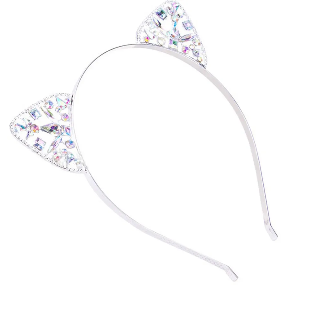 Shiny Rhinestone Cat Ear Hair Hoop for Kids Lightweight Non-Fading Non-Deforming Headband for Costume Party Carnival Christmas
Shiny Rhinestone Cat Ear Hair Hoop for Kids Lightweight Non-Fading Non-Deforming Headband for Costume Party Carnival Christmas