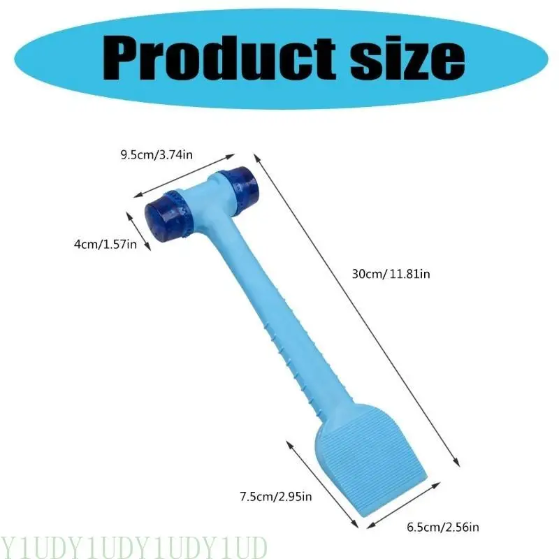 Y1UD 3 In 1 Installation Double Head Rubber Hammer Tool for Flooring and Tile Work
Y1UD 3 In 1 Installation Double Head Rubber Hammer Tool for Flooring and Tile Work