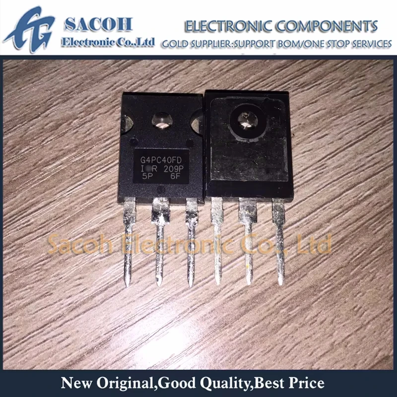 Refurbished Original 10Pcs/Lot IRG4PC40FD G4PC40FD OR G4PC40FD2 OR IRG4PC40KD G4PC40KD TO-247 27A 600V IGBT Transistor
Refurbished Original 10Pcs/Lot IRG4PC40FD G4PC40FD OR G4PC40FD2 OR IRG4PC40KD G4PC40KD TO-247 27A 600V IGBT Transistor