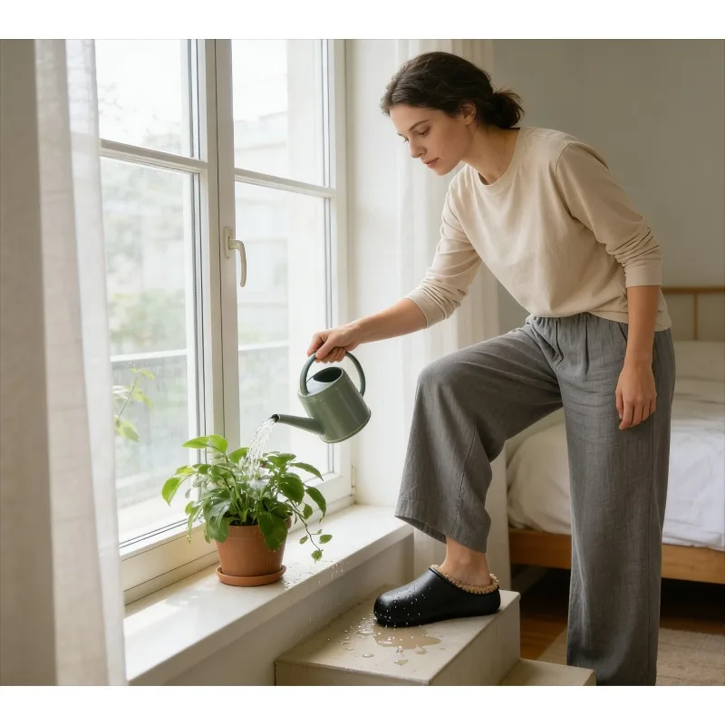 Новые зимние бархатные водонепроницаемые носки Birkenstocks из ЭВА на толстой подошве, бактериостатические плюшевые теплые уличные домашние хлопковые тапочки, удобные
Новые зимние бархатные водонепроницаемые носки Birkenstocks из ЭВА на толстой подошве, бактериостатические плюшевые теплые уличные домашние хлопковые тапочки, удобные