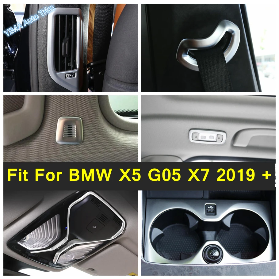 Roof Mic Microphone / Front Rear Reading Lights / Air AC Vent Outlet Cover Trim Matte Accessories For BMW X5 G05 X7 2019 - 2022
Roof Mic Microphone / Front Rear Reading Lights / Air AC Vent Outlet Cover Trim Matte Accessories For BMW X5 G05 X7 2019 - 2022