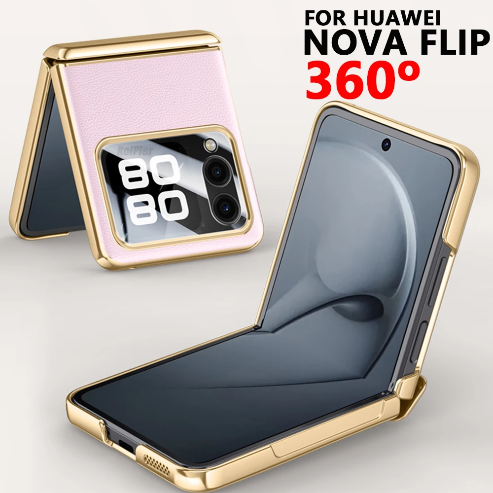 Luxury Case for HUAWEI NOVA Flip Official 2024 NEW Shockproof Back Cover Hinge Folding Glass film Skin Plating Capa
Luxury Case for HUAWEI NOVA Flip Official 2024 NEW Shockproof Back Cover Hinge Folding Glass film Skin Plating Capa