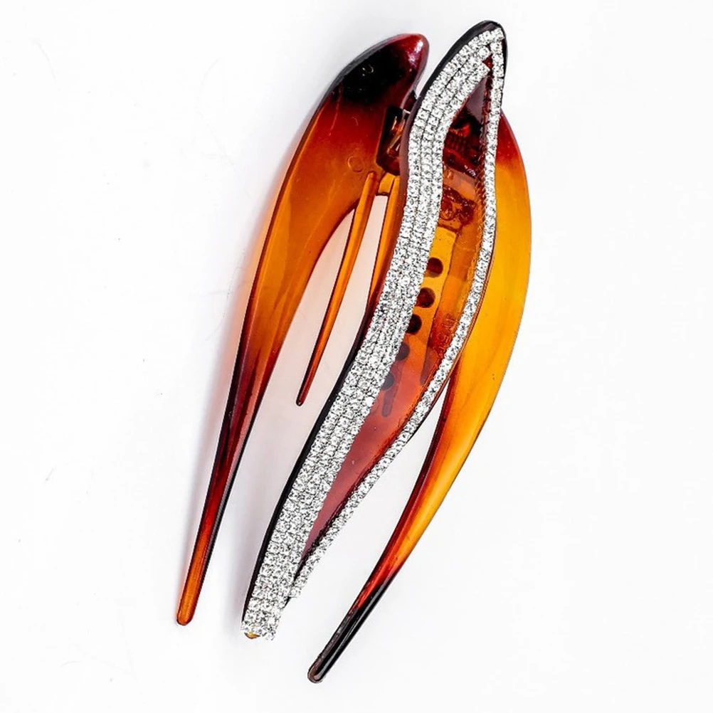 1pc Duckbill Hair Accessories Clips Rhinestone Decorative Women Hairpin Updo Headwear Travel Daily Life Festivals Gifts
1pc Duckbill Hair Accessories Clips Rhinestone Decorative Women Hairpin Updo Headwear Travel Daily Life Festivals Gifts