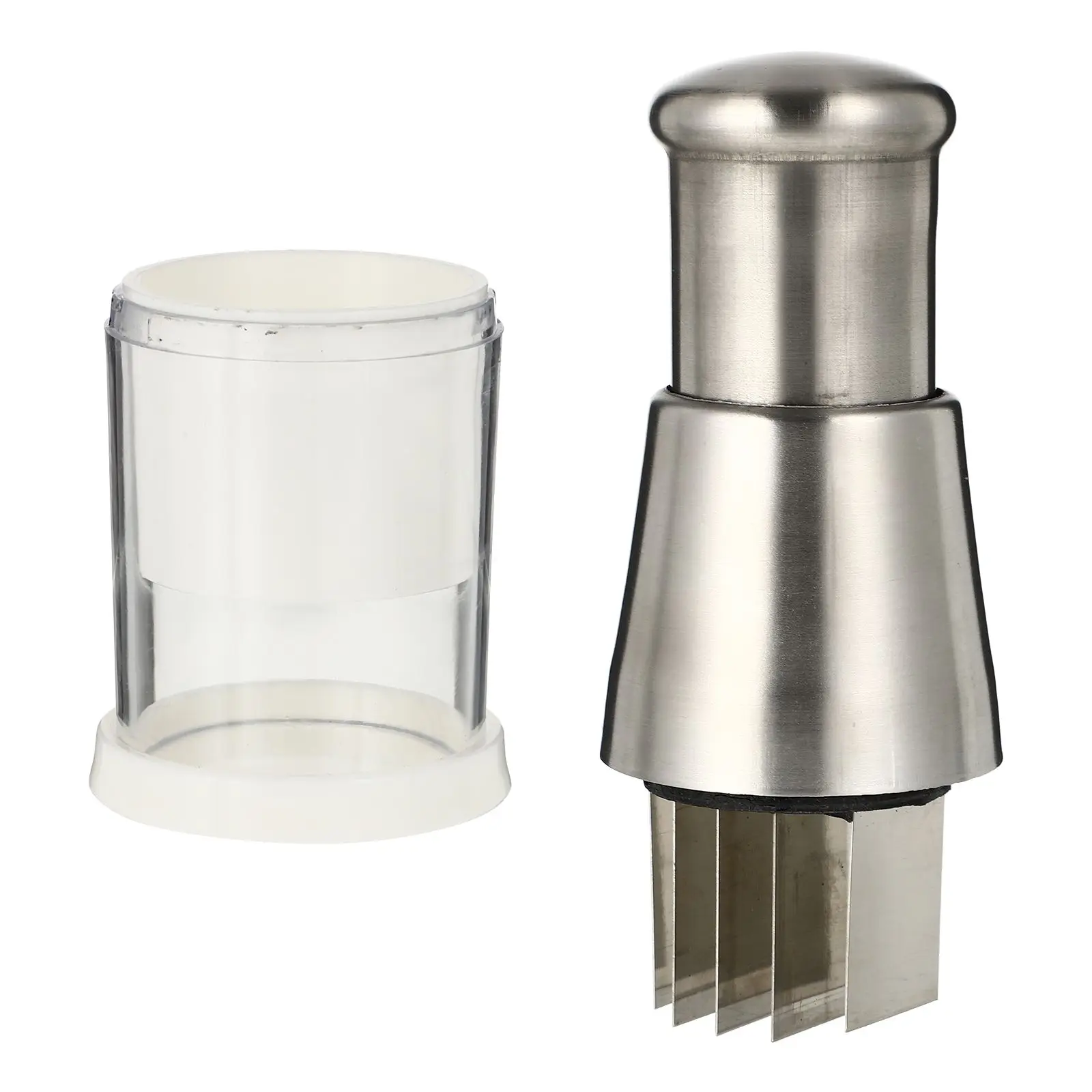 Hand Pressing Vegetable Garlic Chopper Grinder Presser Manual Stainless Steel Mincer
Hand Pressing Vegetable Garlic Chopper Grinder Presser Manual Stainless Steel Mincer
