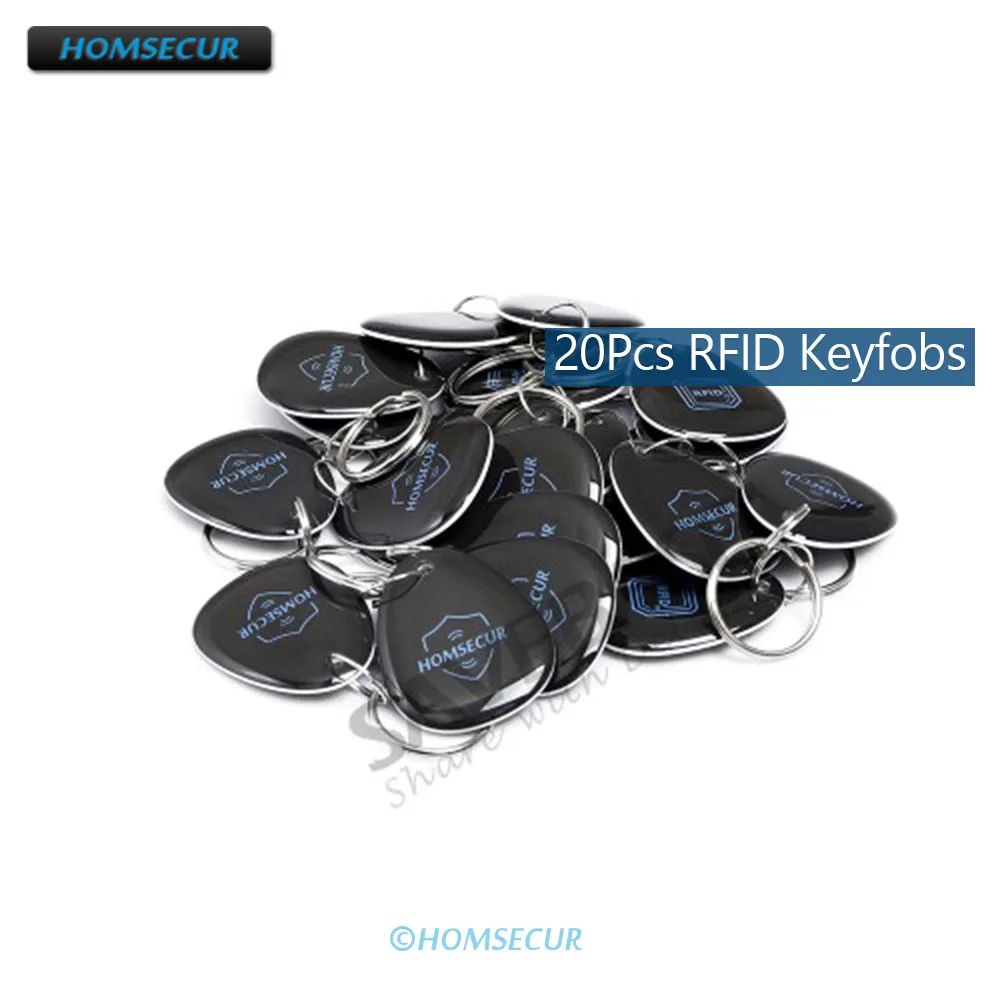 HOMSECUR 20pcs Epoxy PVC ID Tag/Card/Key/Keyfobs 125KHz For Video Door Intercom System/Access Control/Other ID Reader Use
HOMSECUR 20pcs Epoxy PVC ID Tag/Card/Key/Keyfobs 125KHz For Video Door Intercom System/Access Control/Other ID Reader Use
