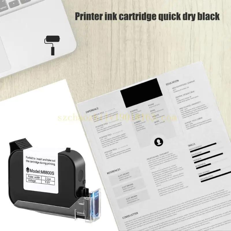 62KA M8800S Black Inkjet Cartridge for Not Encrypted Printers Fast Drying on Multiple Surfaces
62KA M8800S Black Inkjet Cartridge for Not Encrypted Printers Fast Drying on Multiple Surfaces