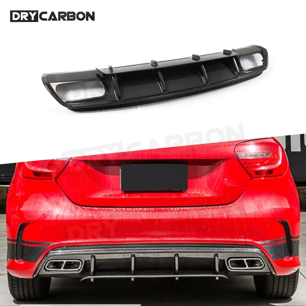 Carbon Fiber Rear Bumper Diffuser For Mercedes Benz A Class W176 A250 A260 A45 2013 -2018 A Style Car Lip Spoiler Accessories
Carbon Fiber Rear Bumper Diffuser For Mercedes Benz A Class W176 A250 A260 A45 2013 -2018 A Style Car Lip Spoiler Accessories