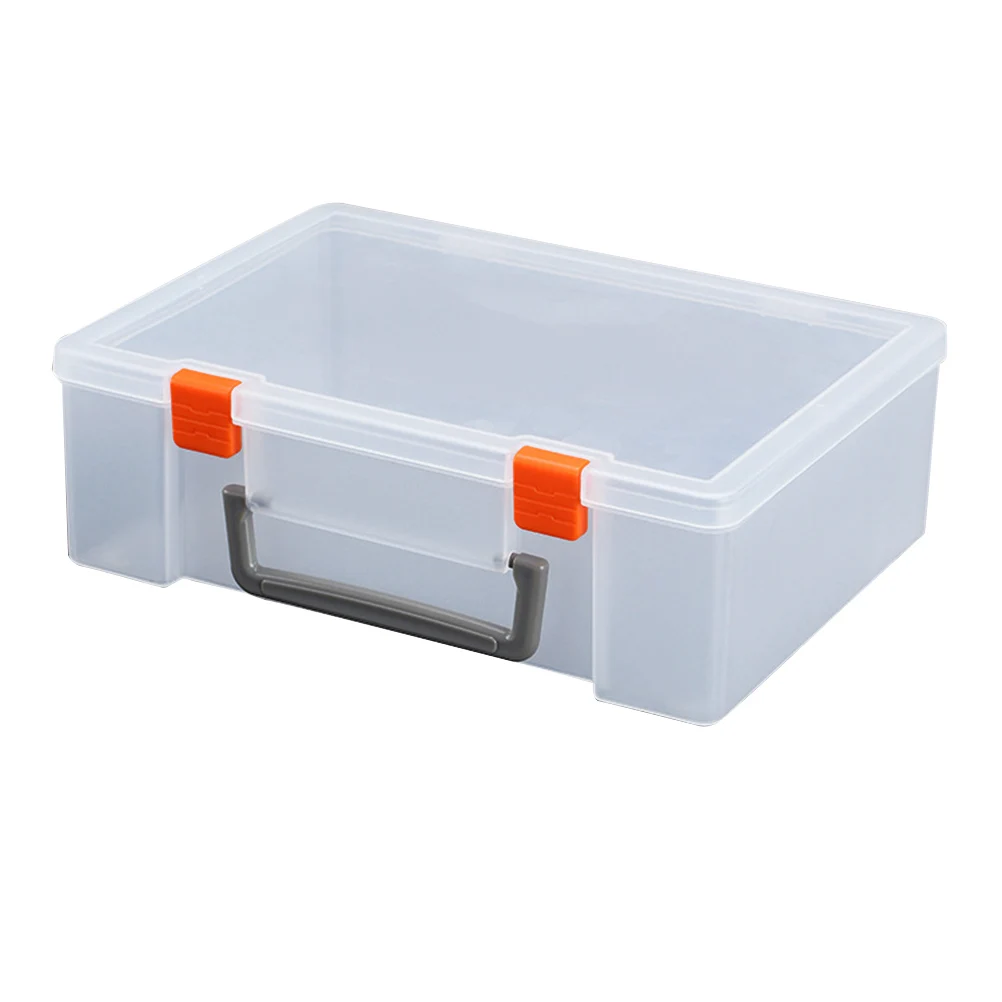 Rectangular Plastic Storage Box Transparent Buckle Closure Space Saving Puzzle Crayon Figure Organizer Portable
Rectangular Plastic Storage Box Transparent Buckle Closure Space Saving Puzzle Crayon Figure Organizer Portable