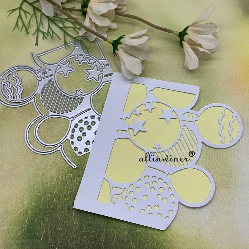 Balloon frame decoration Metal Cutting Dies Stencils Die Cut for DIY Scrapbooking Album Paper Card Embossing
Balloon frame decoration Metal Cutting Dies Stencils Die Cut for DIY Scrapbooking Album Paper Card Embossing