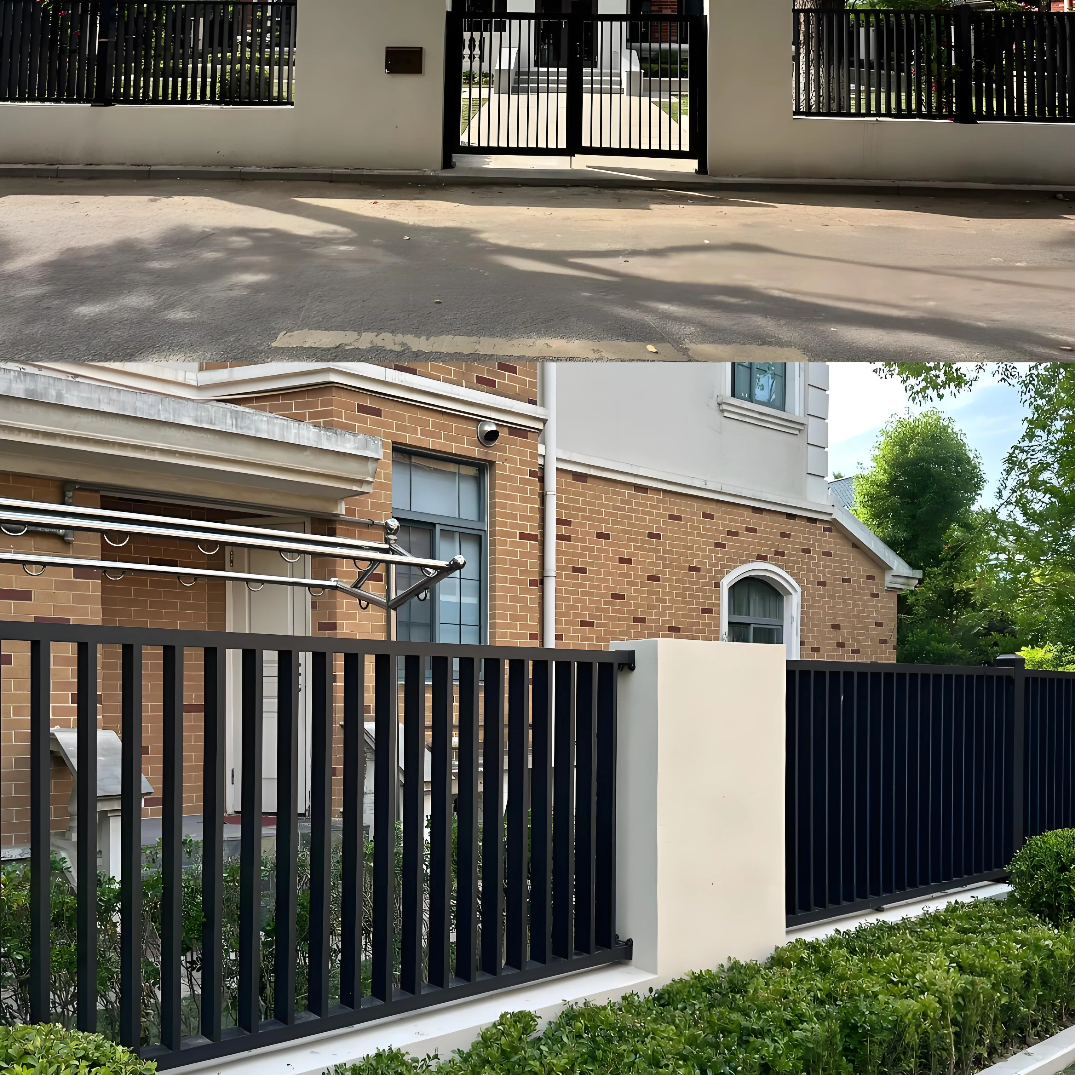 Aluminum Fence Grid Gate Garden Wall Fence Design Front Yard Black Aluminum Privacy Fence Anti Rust Weatherproof Heavy Duty UV P
Aluminum Fence Grid Gate Garden Wall Fence Design Front Yard Black Aluminum Privacy Fence Anti Rust Weatherproof Heavy Duty UV P