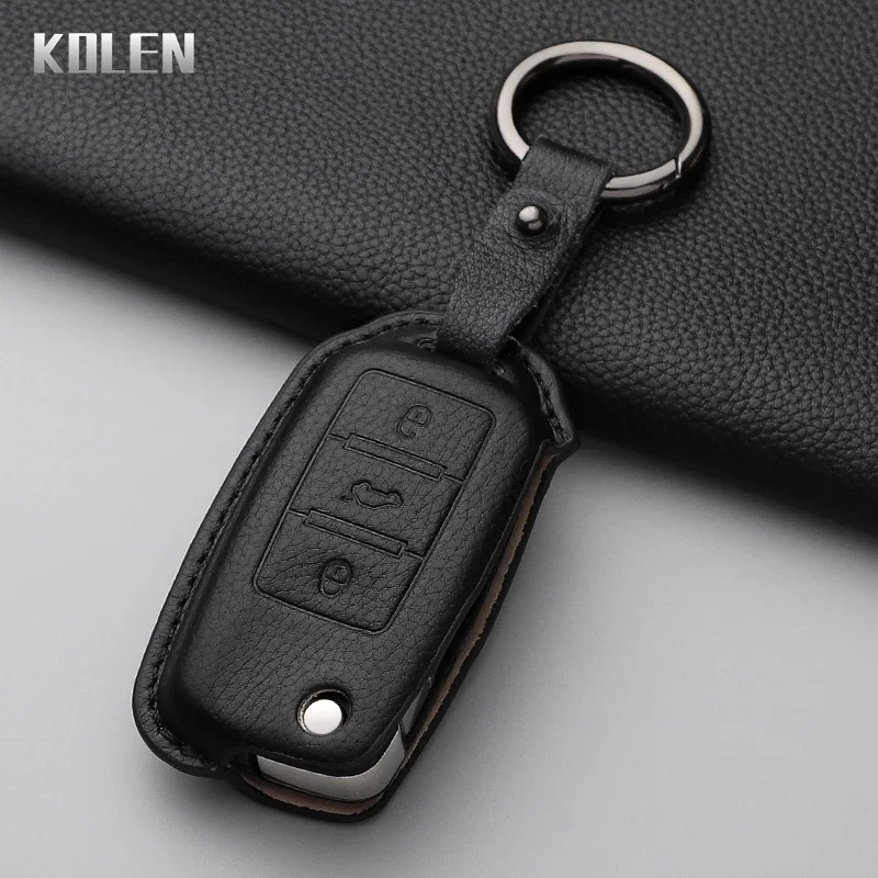 Кожаный чехол для автомобильного ключа, брелок для VW Volkswagen Polo Tiguan Passat B5 B6 B7 Golf 4 5 6 MK6 Jetta Lavida для Skoda Octavia
Кожаный чехол для автомобильного ключа, брелок для VW Volkswagen Polo Tiguan Passat B5 B6 B7 Golf 4 5 6 MK6 Jetta Lavida для Skoda Octavia