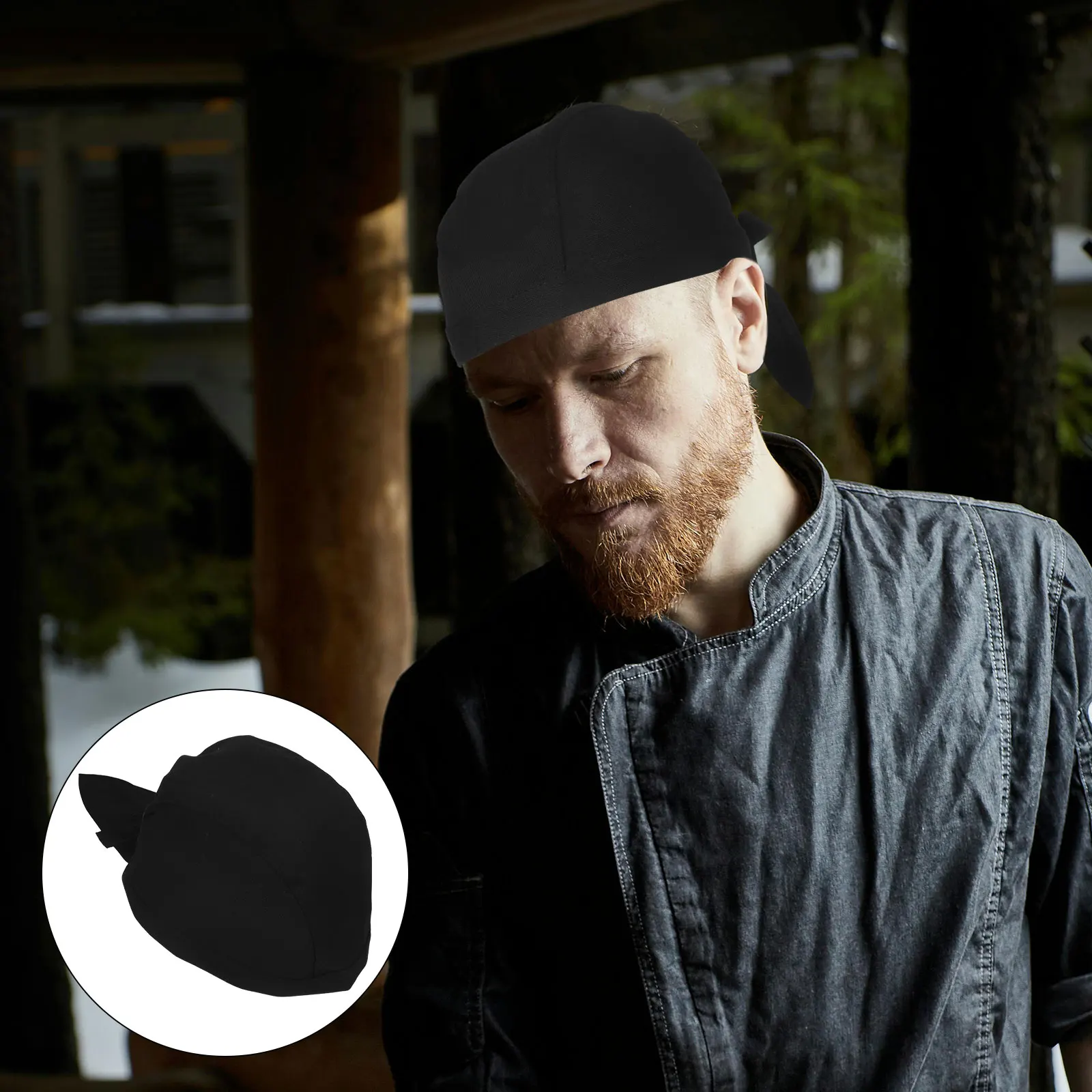 6 Pcs Chef Hat Turban Black Caps for Kitchen Men Women Workers Durable Comfortable Prevent Hair Falling Safe Material
6 Pcs Chef Hat Turban Black Caps for Kitchen Men Women Workers Durable Comfortable Prevent Hair Falling Safe Material