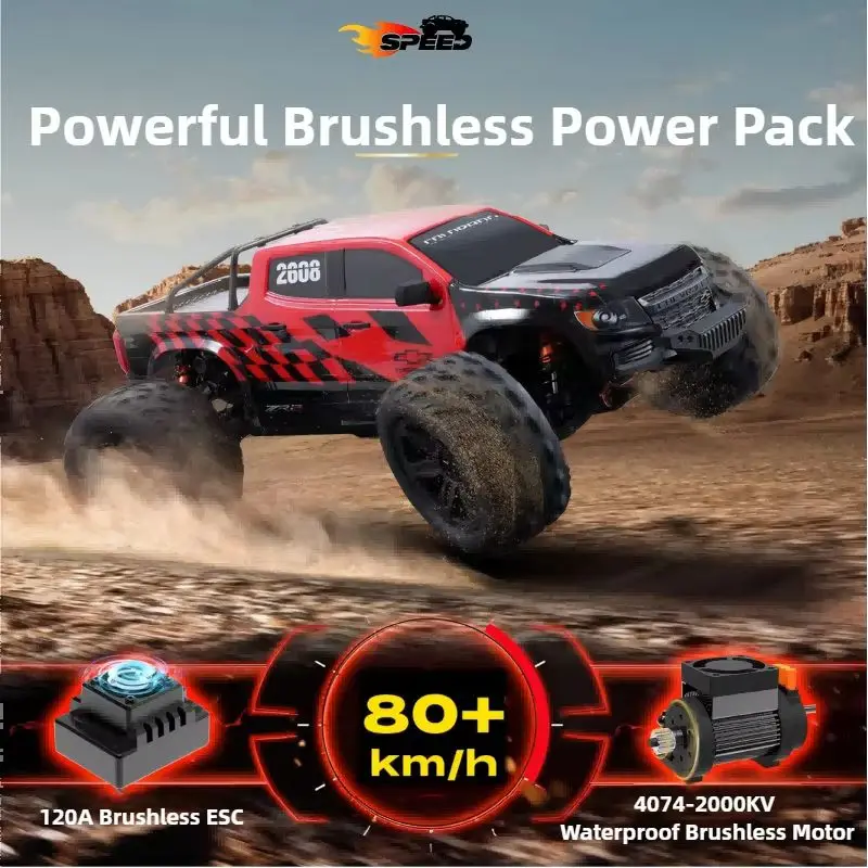 RS FMS FMT10 Colorado 1/10 Scale 4WD Brushless RC Off-road Car Remote Control Racing Model Bigfoot Car with Speed Limit Toy Gift
RS FMS FMT10 Colorado 1/10 Scale 4WD Brushless RC Off-road Car Remote Control Racing Model Bigfoot Car with Speed Limit Toy Gift