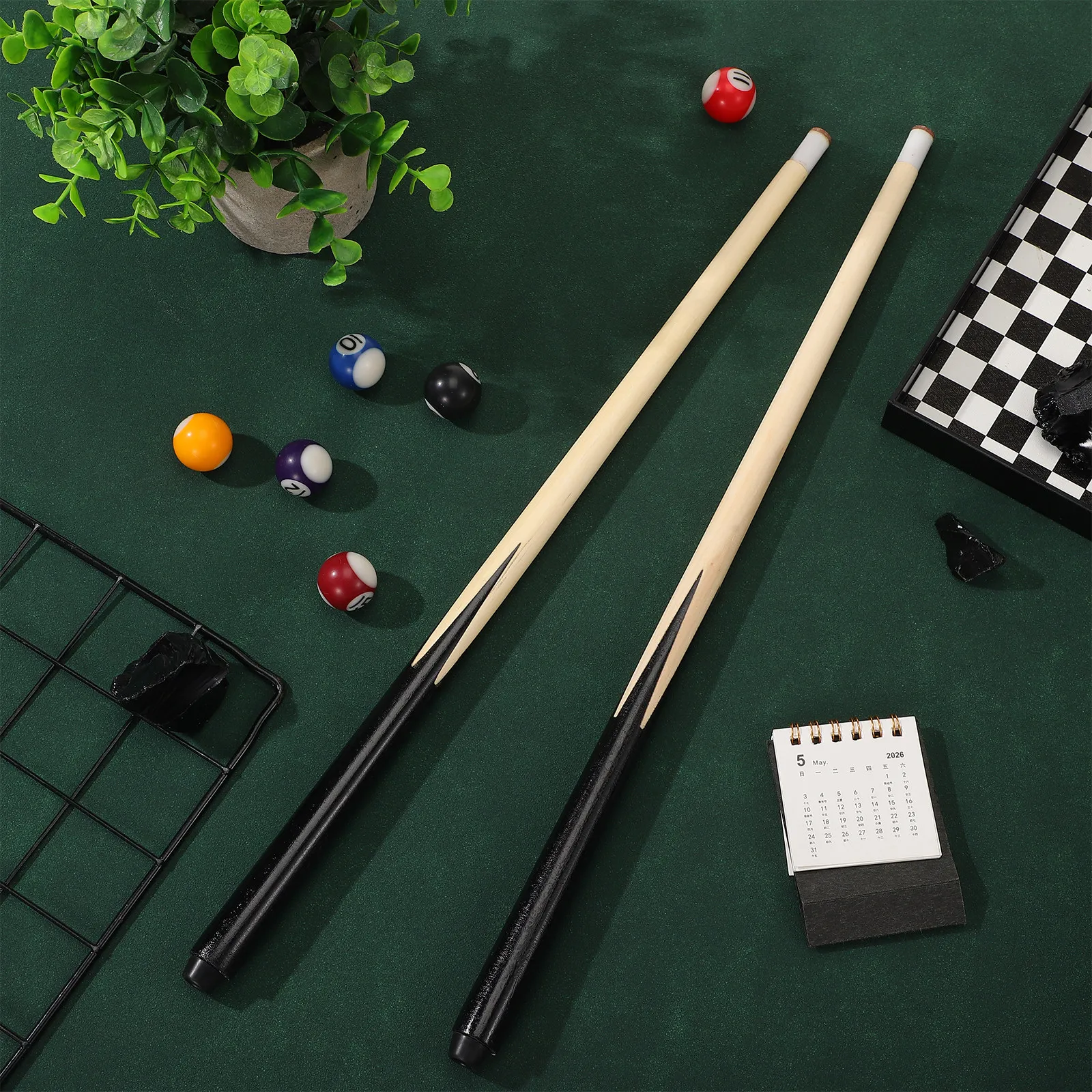 2Pcs Mini Pool Cue Short Wooden Billiard Cue Stick Lightweight Smooth Grip Easy Transport Pool Stick Short Billiard Cues
2Pcs Mini Pool Cue Short Wooden Billiard Cue Stick Lightweight Smooth Grip Easy Transport Pool Stick Short Billiard Cues