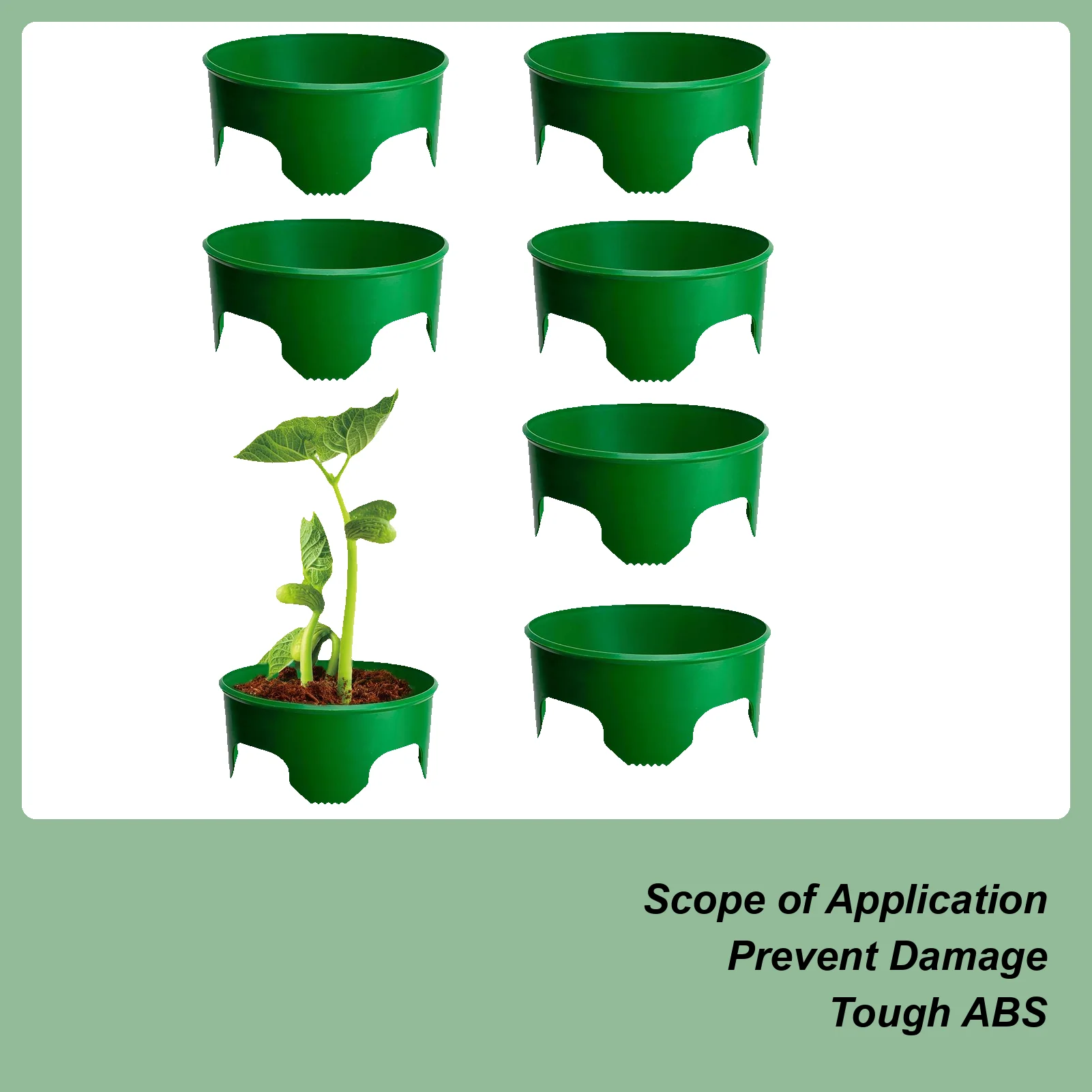 Кольца для выращивания растений, 6 шт., водосберегающие ошейники, декоративное защитное кольцо для наружного газона, двора, теплицы, овощной кустарник
Кольца для выращивания растений, 6 шт., водосберегающие ошейники, декоративное защитное кольцо для наружного газона, двора, теплицы, овощной кустарник
